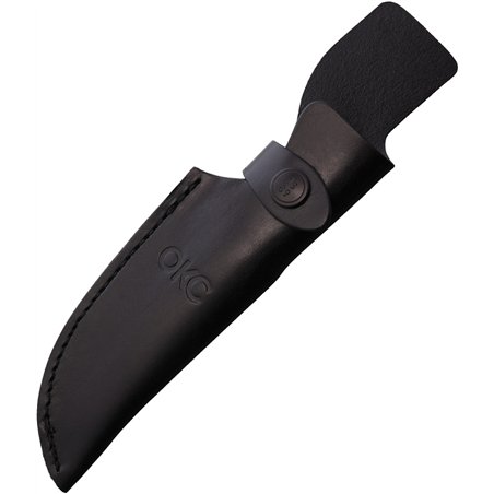 Caper Black Leather Sheath