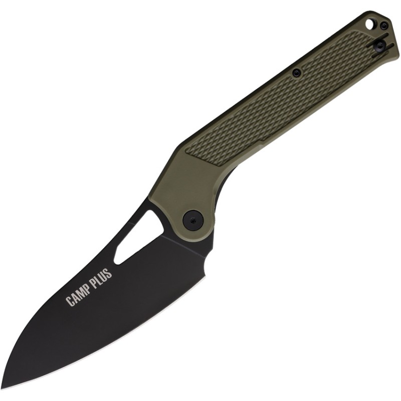 Camp Plus EDC Linerlock Grn