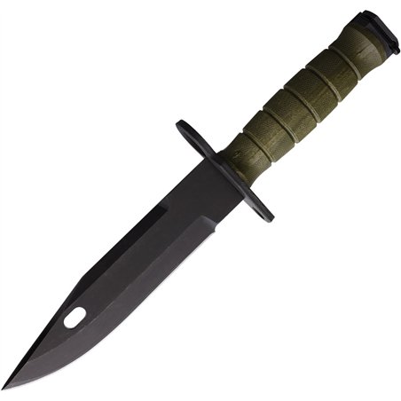 M-9 Combat Knife Green No Saw