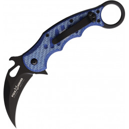 Karambit Linerlock Blue Twill