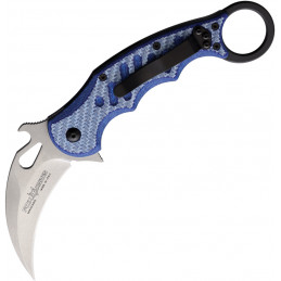 Karambit Linerlock Blue Twill