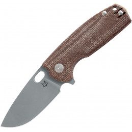 Core Linerlock Brown Micarta