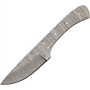 Drop Point Damascus Blank