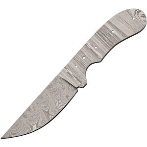 Straight Back Damascus Blank