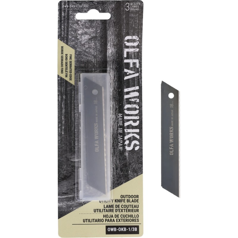 Outdoor Utility Blades 3PK