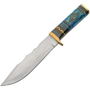 Oceans Blue Fixed Blade