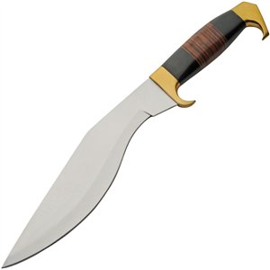 Kukri Style Bowie Leather
