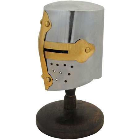 Mini Crusader Helmet w/ Stand