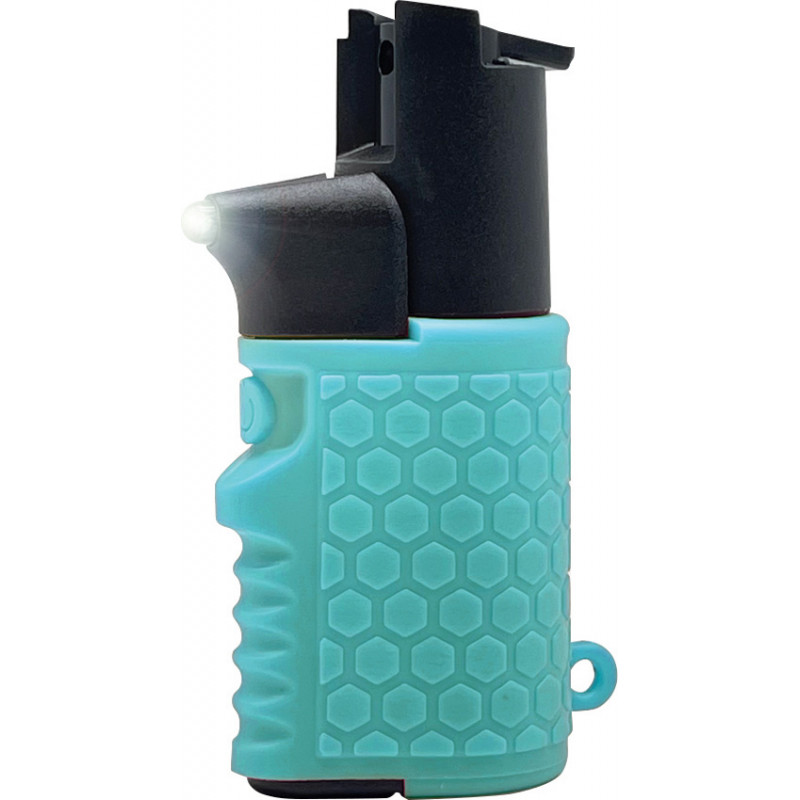 Light'em Up Pepper Spray Teal