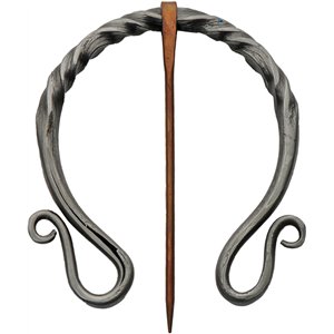Medieval Copper Cloak Pin