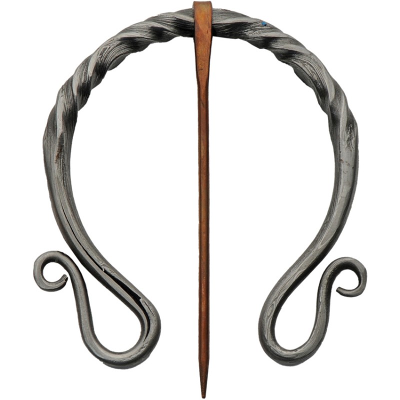 Medieval Copper Cloak Pin