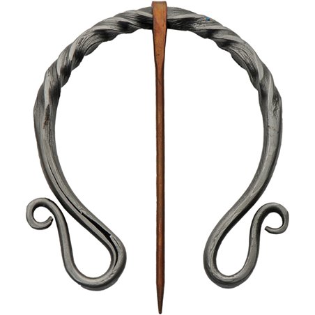 Medieval Copper Cloak Pin
