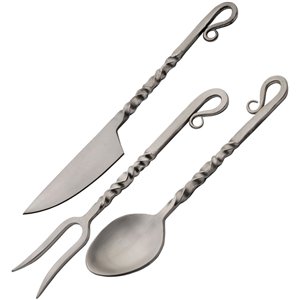 Twisted Utensil Set 3PC Satin