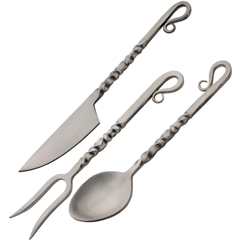 Twisted Utensil Set 3PC Satin