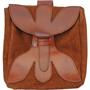 Large Medieval Pouch Brown