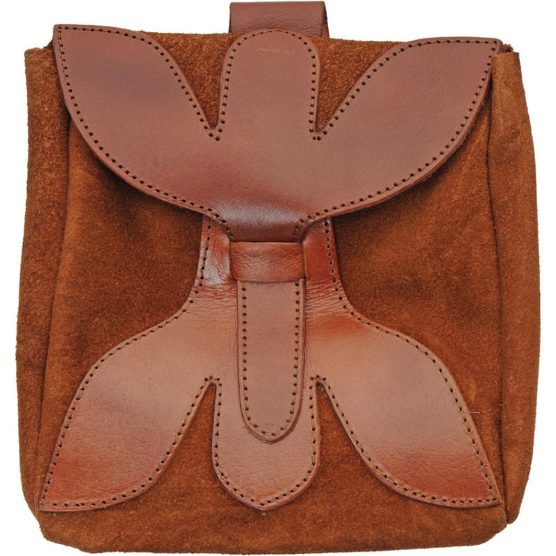 Large Medieval Pouch Brown