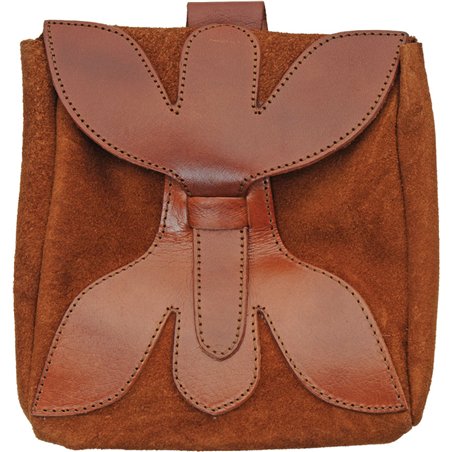 Large Medieval Pouch Brown