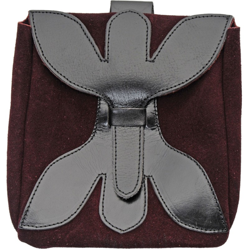 Large Medieval Pouch Purple