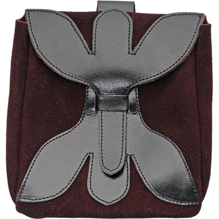 Large Medieval Pouch Purple