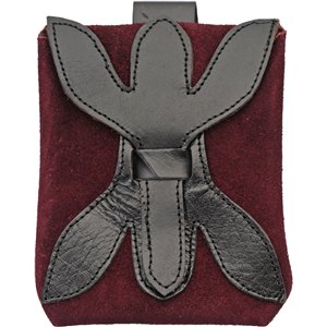 Small Medieval Pouch Purple