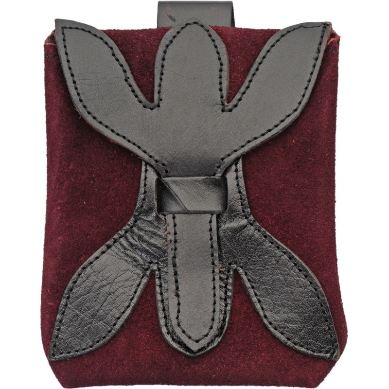 Small Medieval Pouch Purple