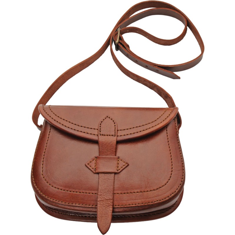 Shoulder Bag Brown Leather