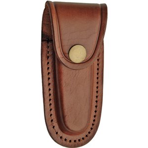 Sheath 4" Brown Leather