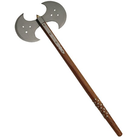 Medieval Double Blade Axe