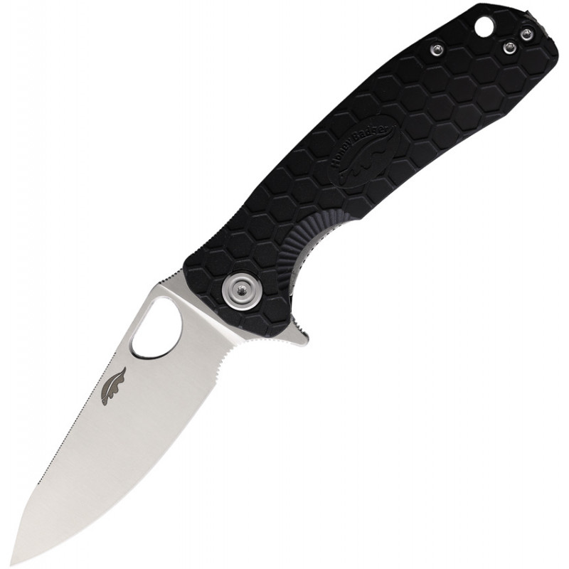 Medium Leaf Linerlock Black