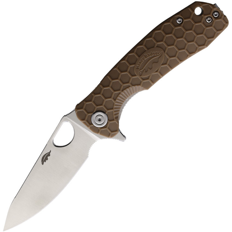 Medium Leaf Linerlock Tan