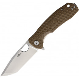 Large Linerlock Tanto Tan