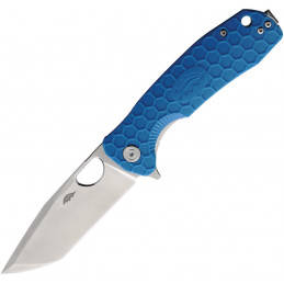 Large Linerlock Tanto Blue