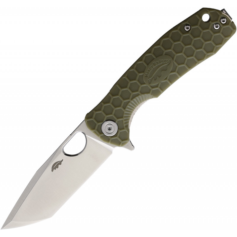 Medium Linerlock Tanto Green