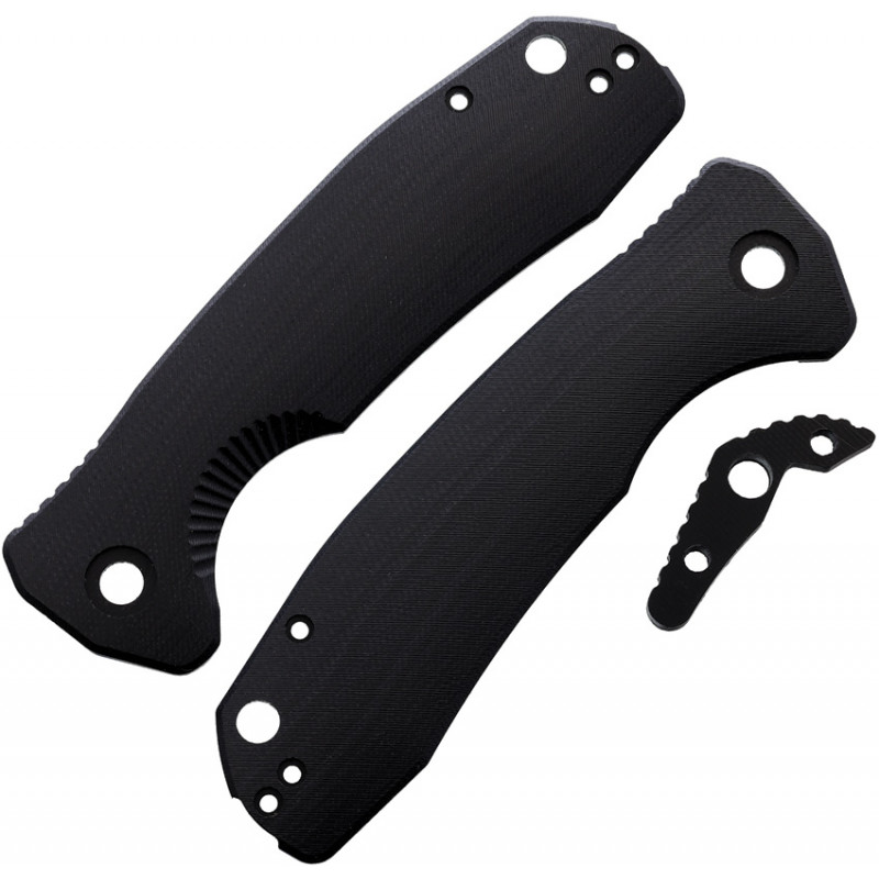 Large Linerlock Handle Black