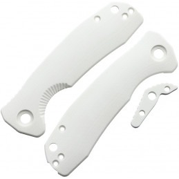 Medium Linerlock Handle Wht