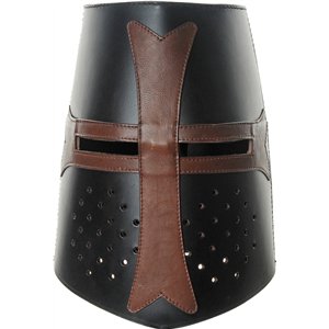 Leather Crusader Helmet
