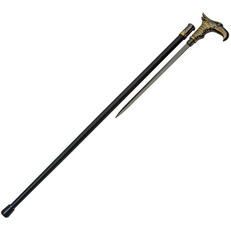Silver Bird Sword Cane