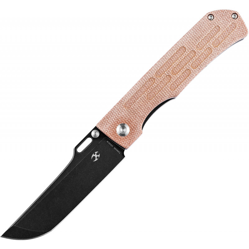 Reedus Linerlock Brn Micarta