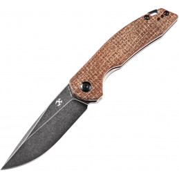 Mini Accipiter Framelock Brown