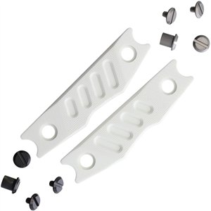 Bison L Scales White G10