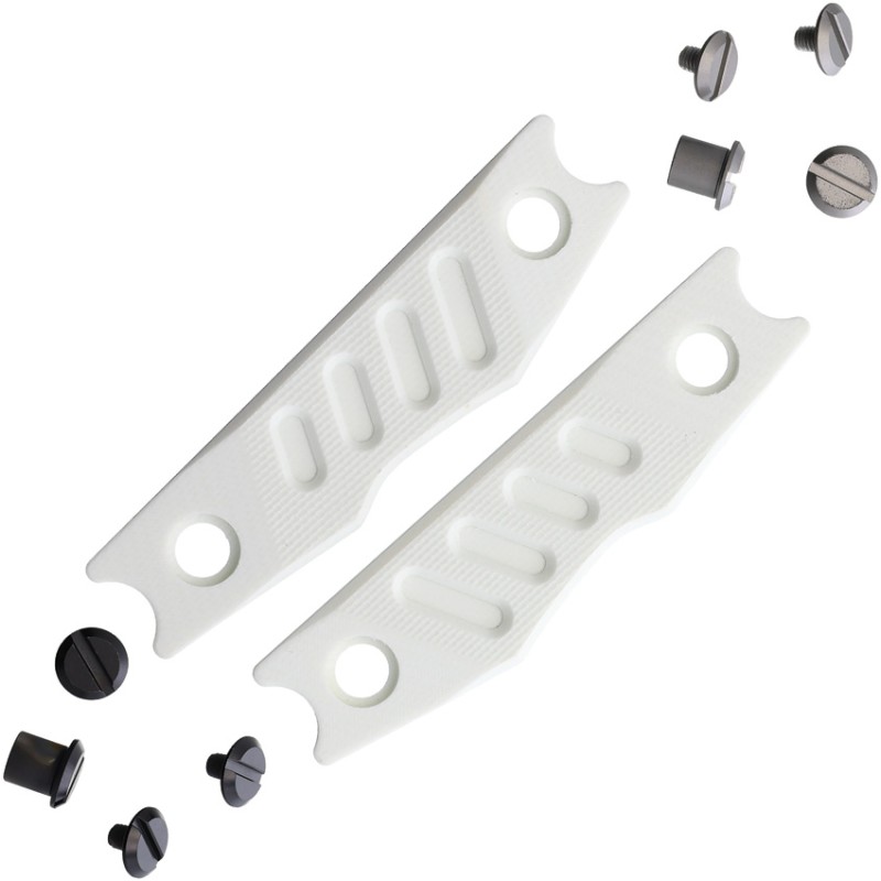 Bison L Scales White G10