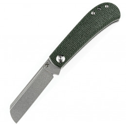 Bevy Slip Joint Green Micarta