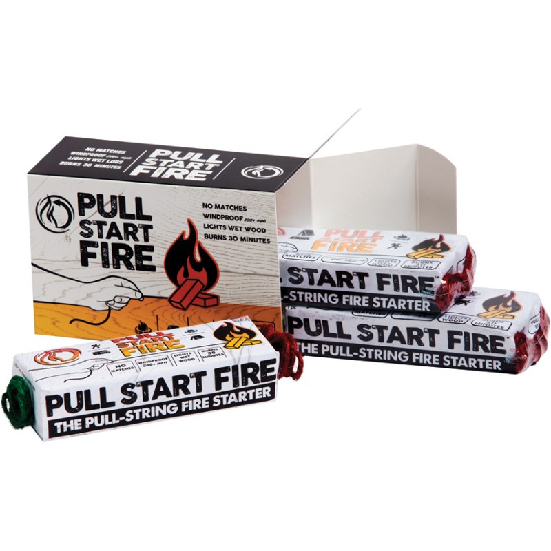 Pull Start Fire 3pk