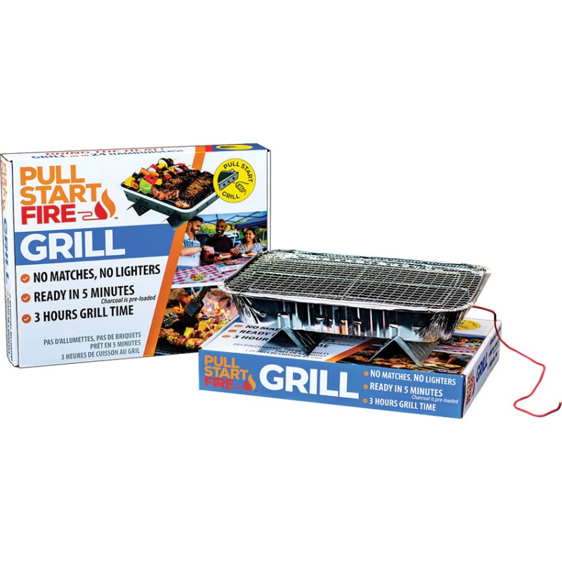 Pull Start Fire Grill