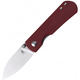 Yorkie Linerlock Red Micarta