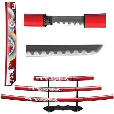 Samurai Sword 3 Piece Set