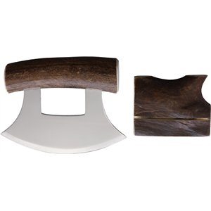 Ulu Caribou Antler Natural