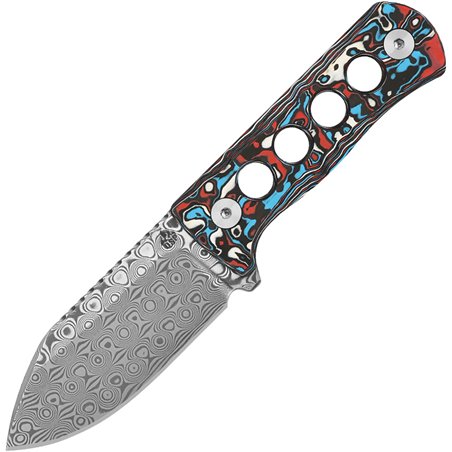 Canary Neck Knife Damascus