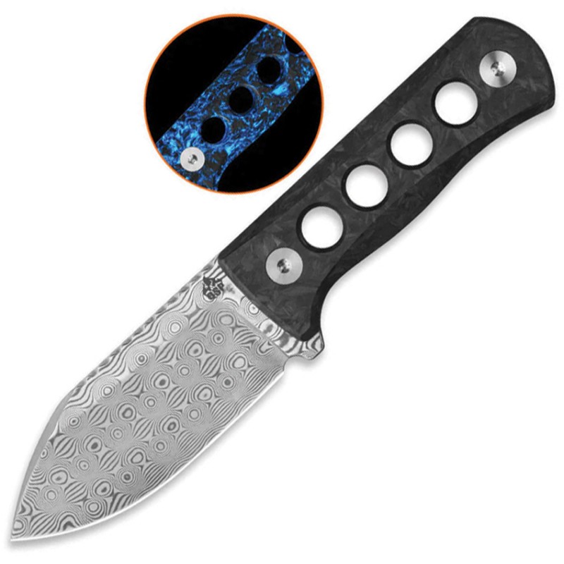 Canary Neck Knife Blue GITD