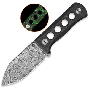 Canary Neck Knife Grn GITD
